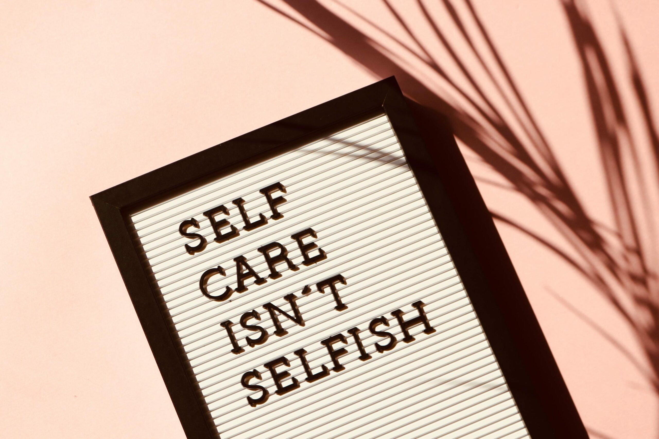 committing to self-care