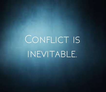 conflict is inevitable